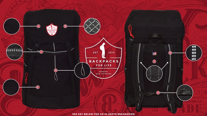 Backpacks For Life Launches The Bowery Pack, a Backpack Designed For Homeless Veterans Backpacks For Life Launches The Bowery Pack, a Backpack Designed For Homeless Veterans