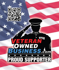 Veteran Owned Business (VOB) Proud Supporter Sticker