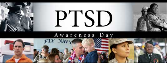 PTSD Awareness Day Banner