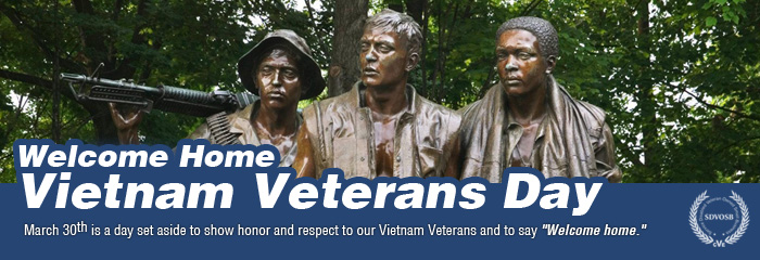 Welcome Home Vietnam Veterans Day