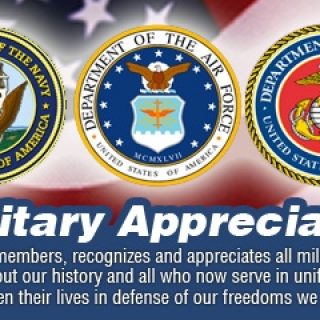 May Is National Military Appreciation Month (NMAM)