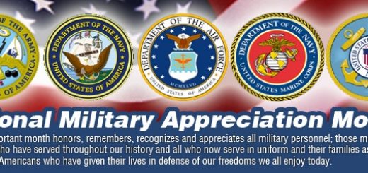 May Is National Military Appreciation Month (NMAM)