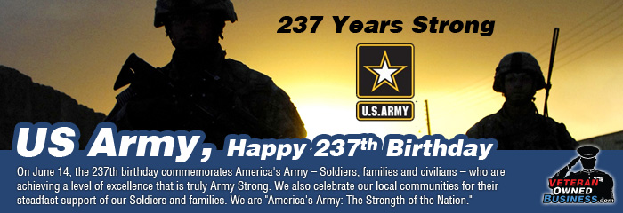 US Army Birthday Banner 2012