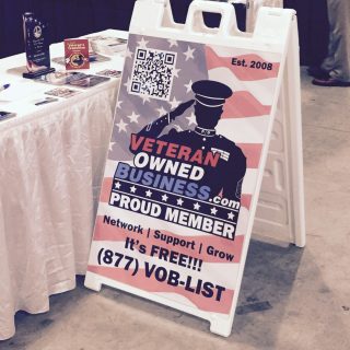 Veteran Owned Business Booth