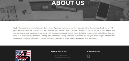 B.L.B. Contracting - Veteran Owned Business