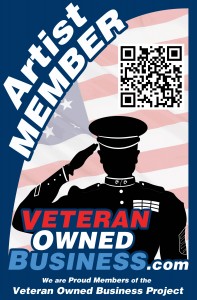 Artist Badge - Veteran Owned Business Project