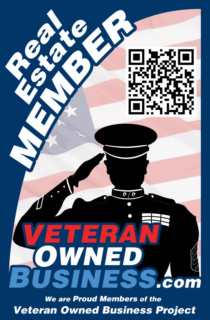Real Estate Badge - Veteran Owned Business Project