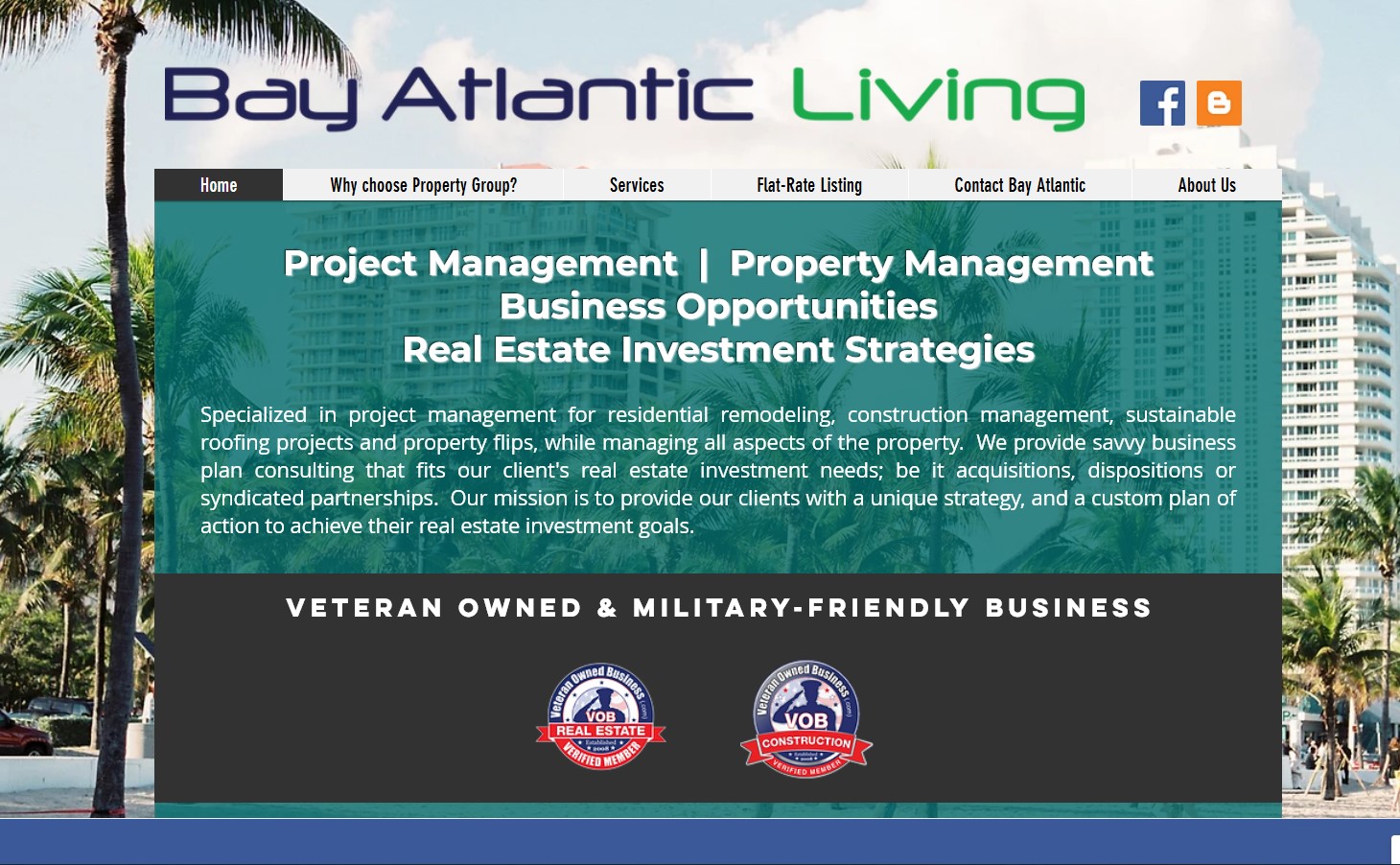 Bay Atlantic Property Group - Veteran Owned Business