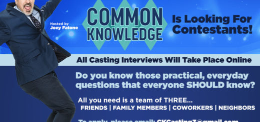 Seeking Contestants for “Common Knowledge” Hosted by Joey Fatone | Game Show Network Casting Call