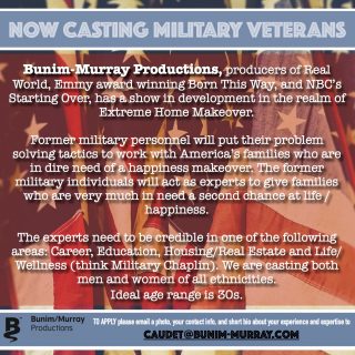 CastingCall-MilitaryVeterans