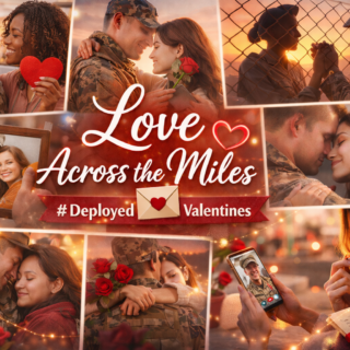 Love Across The Miles – A Deployed Valentine Album Cover