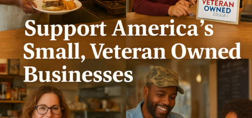 Supporting Veteran Owned Business - Shop Small
