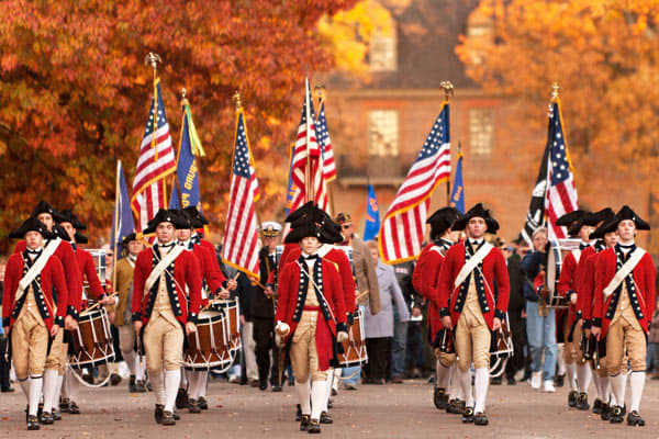 Colonial Williamsburg FREE Admission Veterans Day Weekend