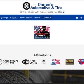 Darren's Automotive and Tire - Veteran Owned Business