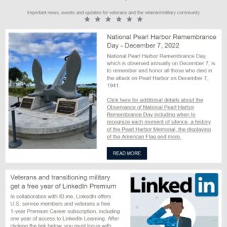 December 2022 VOB Newsletter