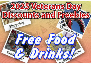 2025 Veterans Day Discounts and Freebies