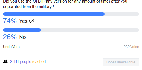 GI Bill Survey