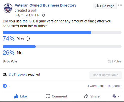 GI Bill Survey GI Bill Survey