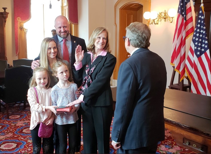 General Ashenhurst Sworn In As New Ohio Department of Veterans Services Director