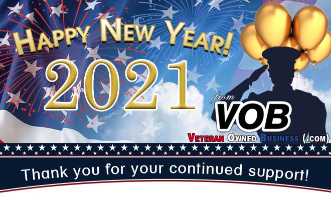 HappyNewYear2021 - Veteran Owned Business
