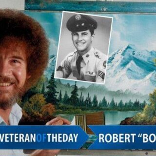 Joy of Painting Bob Ross Famous Veterans