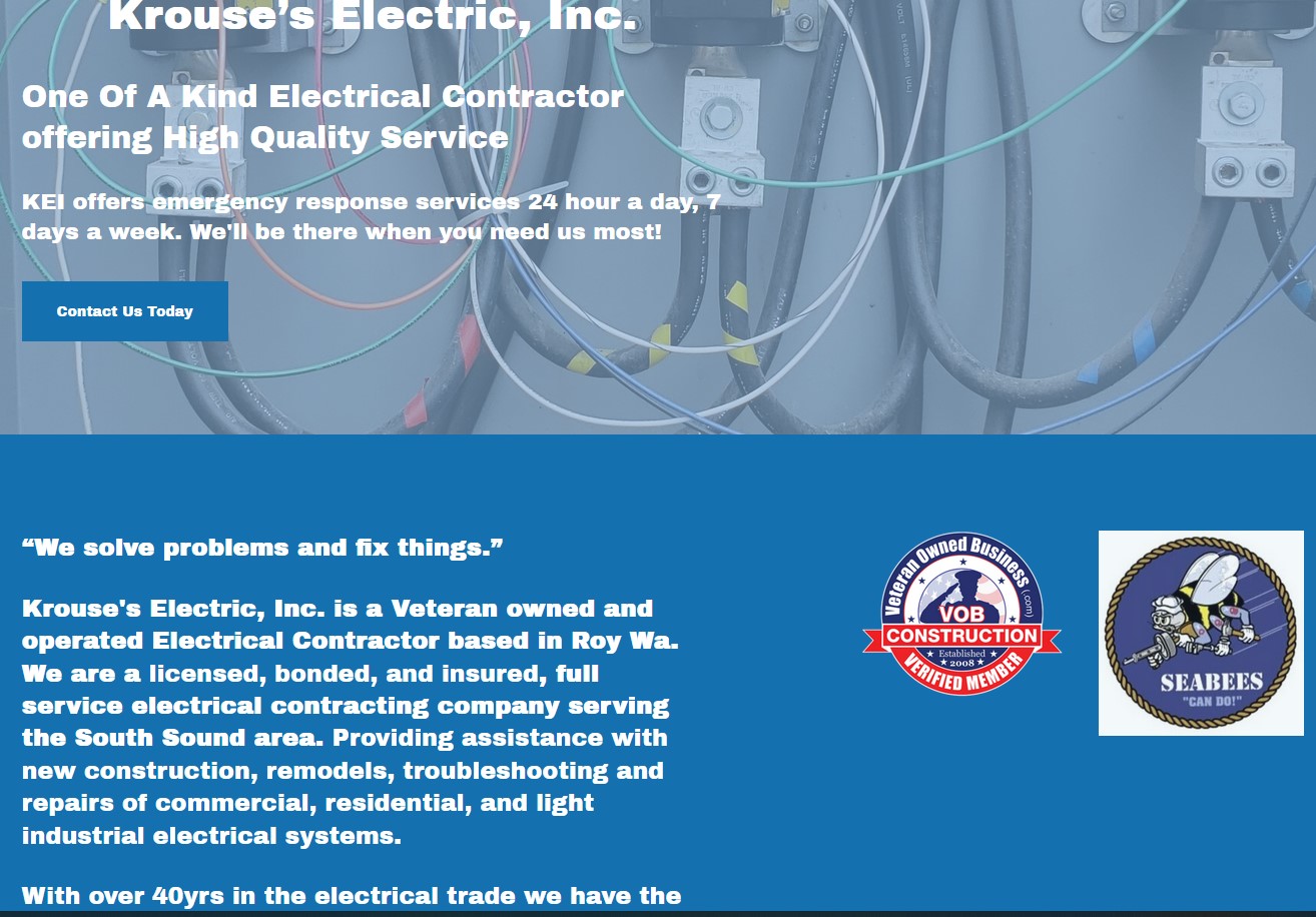 Krouse's Electric - Veteran Owned Business