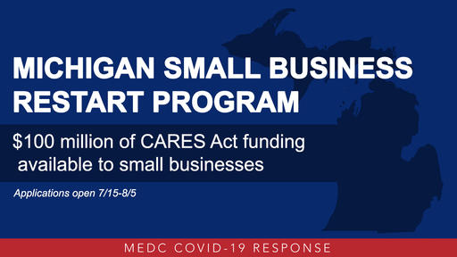 Michigan Small Business Restart Grant Program Michigan Small Business Restart Grant Program