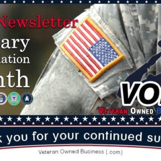 VOB May 2024 Newsletter - Military Appreciation Month