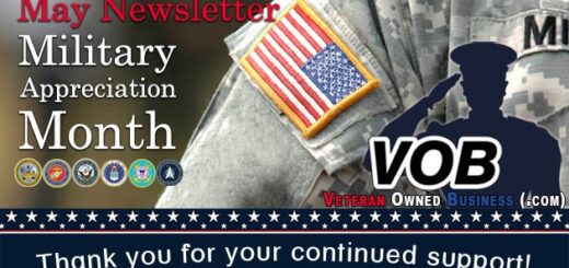 VOB May 2024 Newsletter - Military Appreciation Month