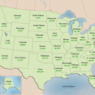 Military Appreciation Month Map