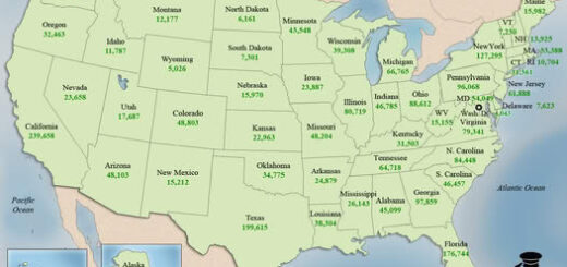 Military Appreciation Month Map