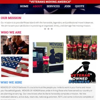 Movers of Honor - Veteran Owned Business