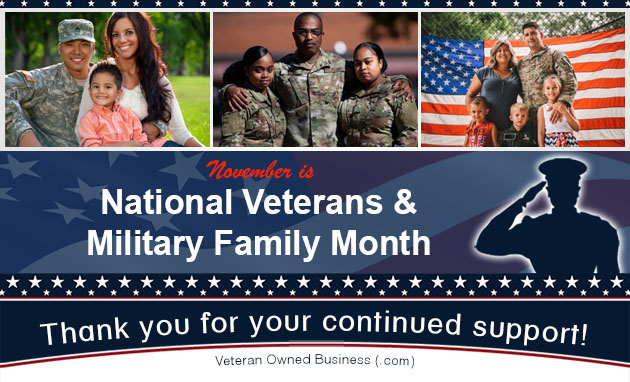 National Veterans and Military Families Month 2023