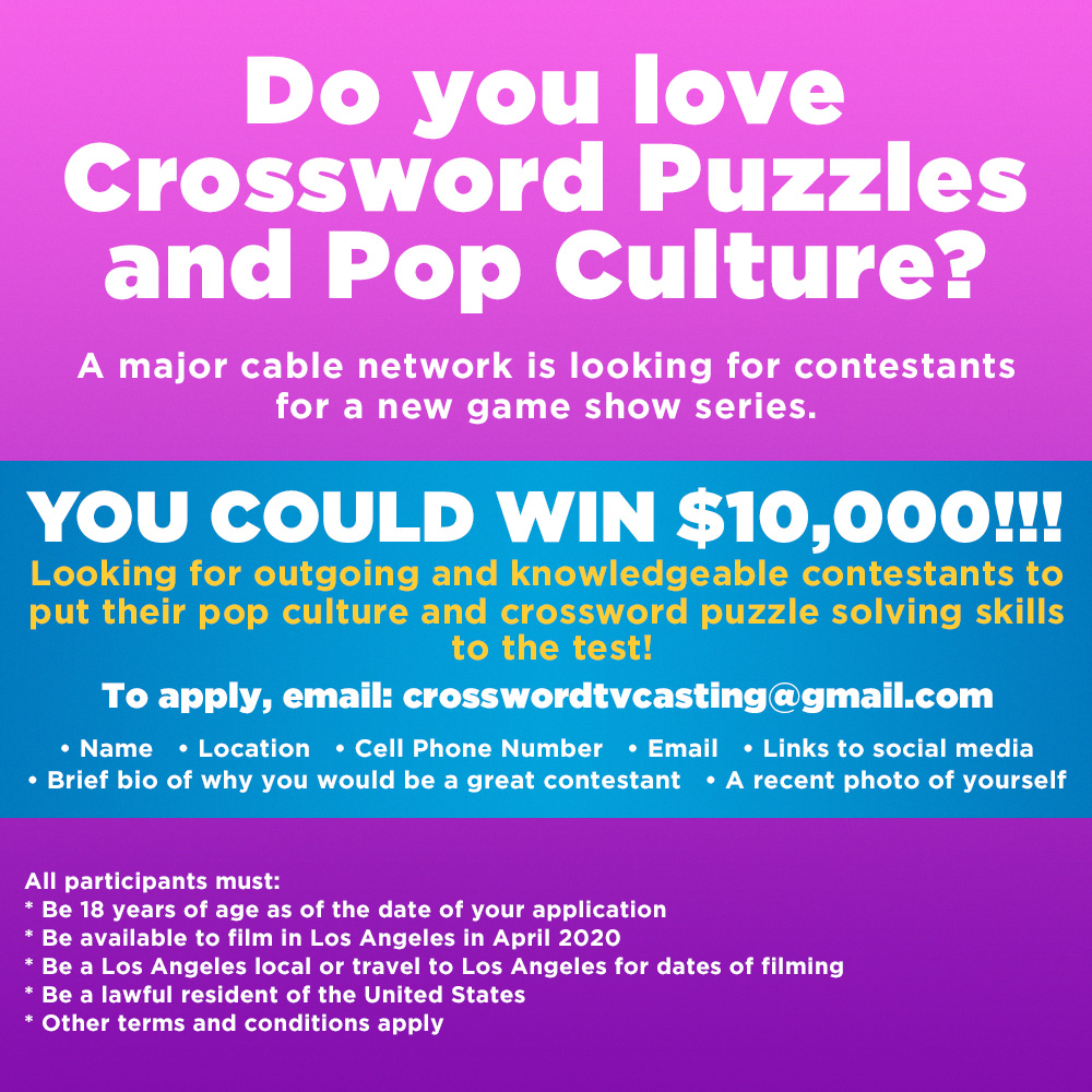 Military Community Casting Call: Puzzle Game Show