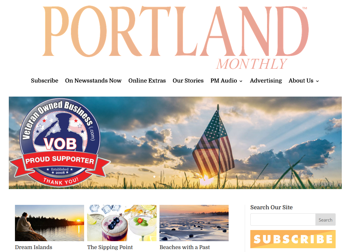 Portland Monthly Magazine - Veteran Owned Business