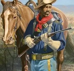 Saluting Buffalo Soldiers Parade