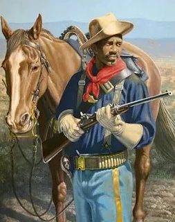 Saluting Buffalo Soldiers Parade