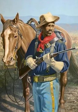 Saluting Buffalo Soldiers Parade
