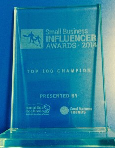 Veteran Owned Business Project has been named a Top 100 Champion in the 2014 Small Business Influencer Awards Veteran Owned Business Project has been named a Top 100 Champion in the 2014 Small Business Influencer Awards