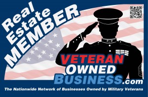 Real Estate Badge - Veteran Owned Business Project