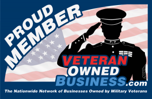 Veteran Owned Business Project Proud Member Stickers