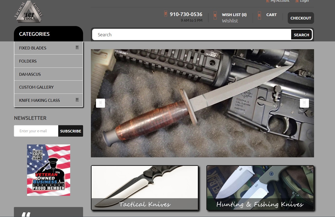 Tactical Combat Tools - Veteran Owned Business