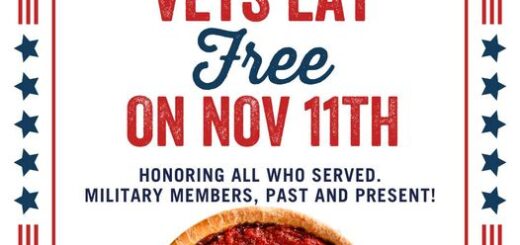 Uno's Pizzeria & Grill Veterans Day FREE Entree or Pizza