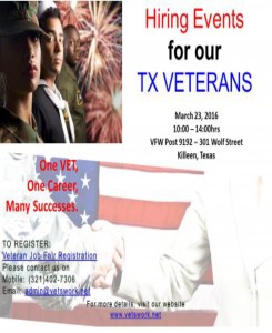 VET JOB FAIR KILLEEN TX