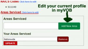 Introducing VOB's New "Serviceable Areas" Feature