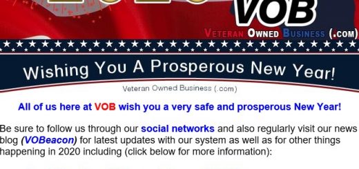 Veteran Owned Business 2020 Newsletter