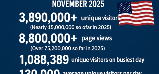 Veteran Owned Business November 2025 Website Traffic Banner