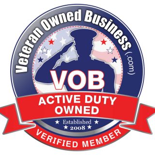 Veteran Owned Business Active Duty Owned Verified Member Badge