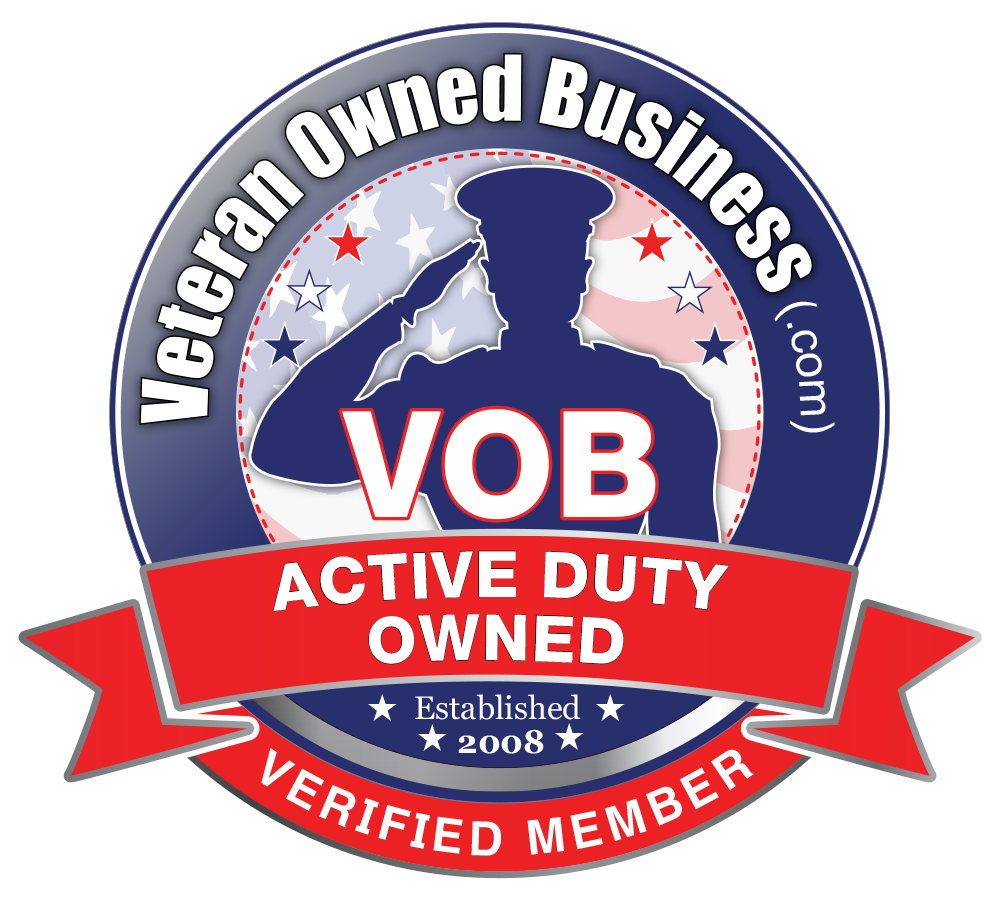 Veteran Owned Business Active Duty Owned Verified Member Badge