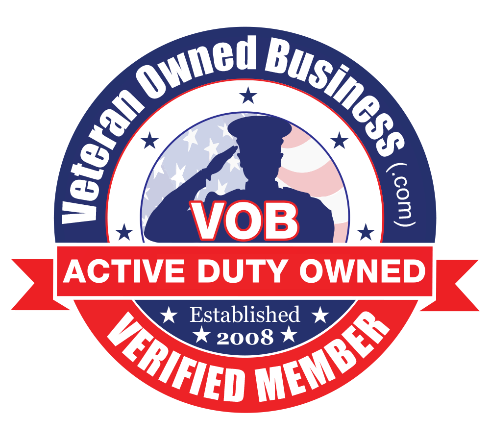Veteran Owned Business Active Duty Owned Verified Member Badge